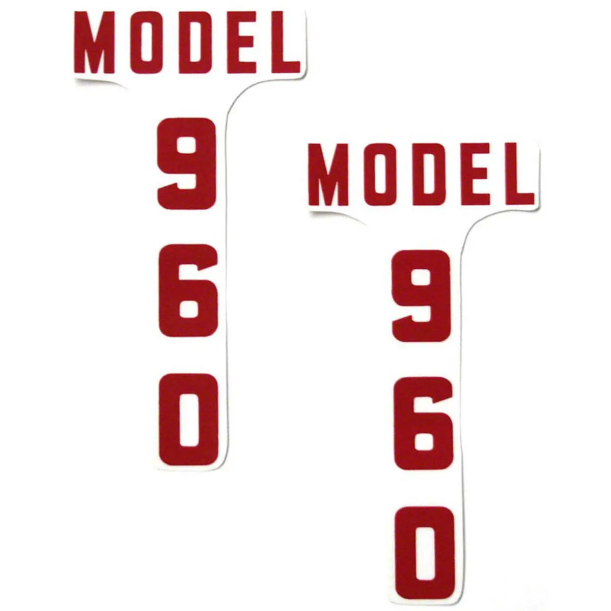 Vinyl Hood Decal Set Fits 1954-1957 Ford 960 Tractor 1