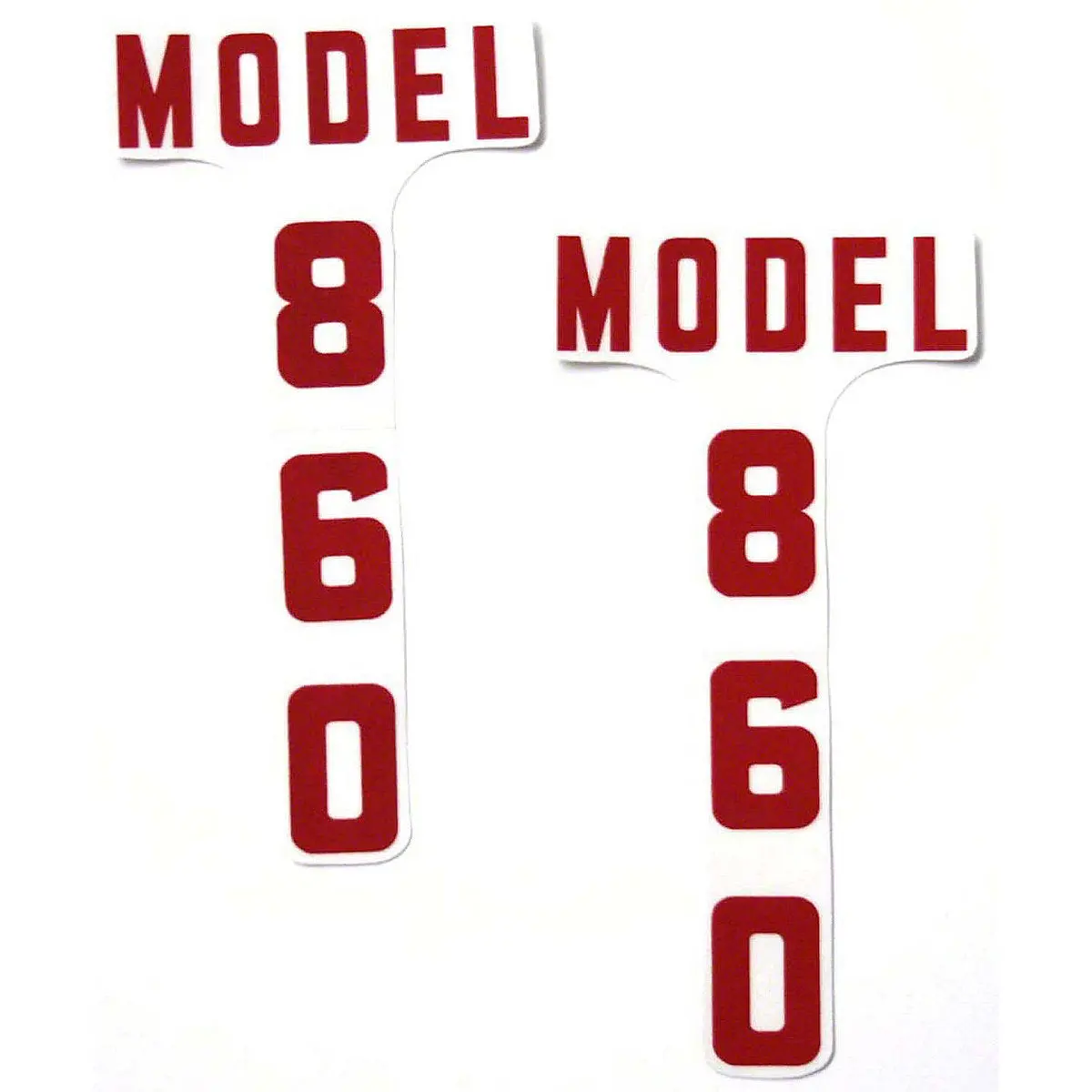 Vinyl Hood Decal Set Fits 1955-1957 Ford 860 Tractor 1
