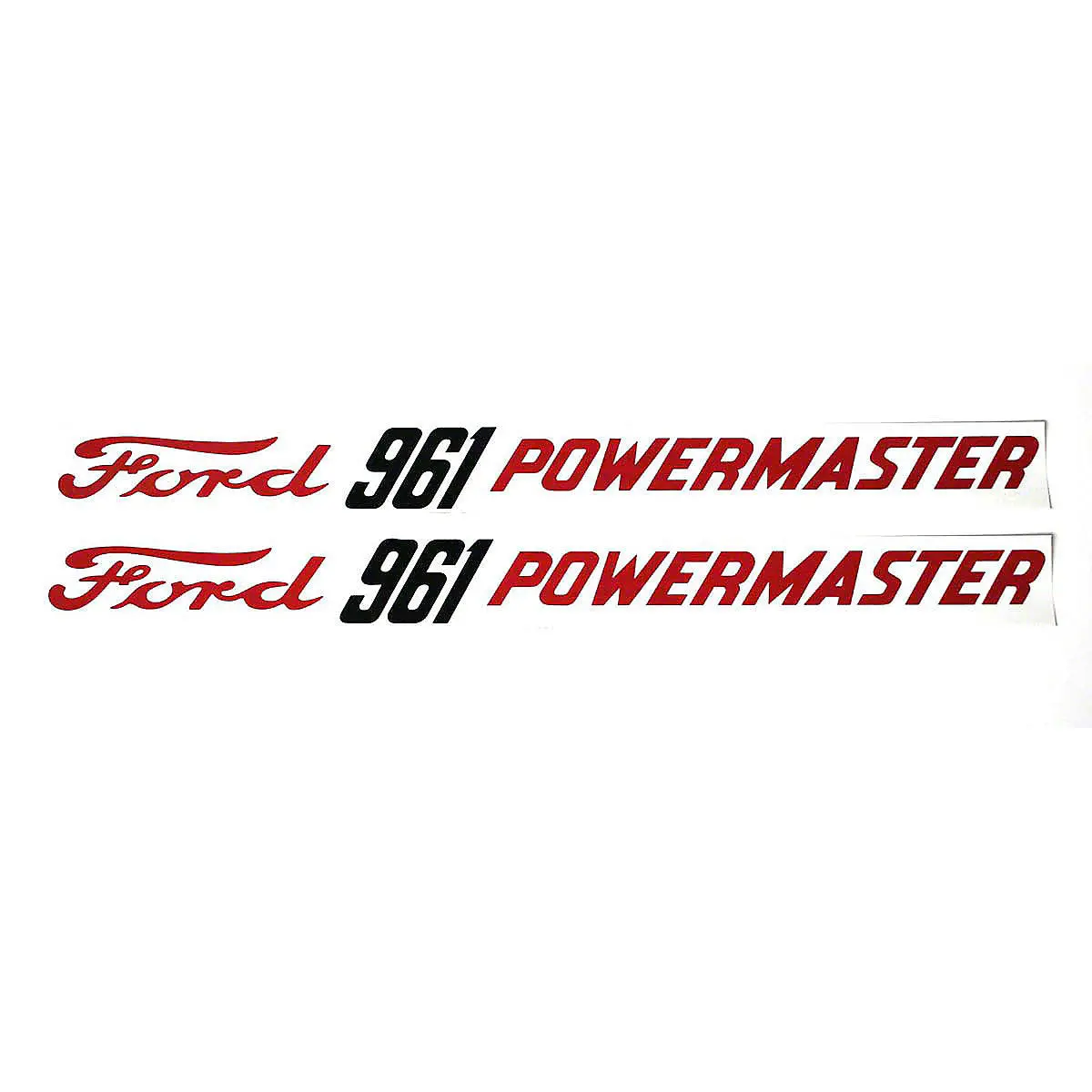 Vinyl Hood Decal Set Fits 1957-1962 Ford 961 Powermaster Tractor 1
