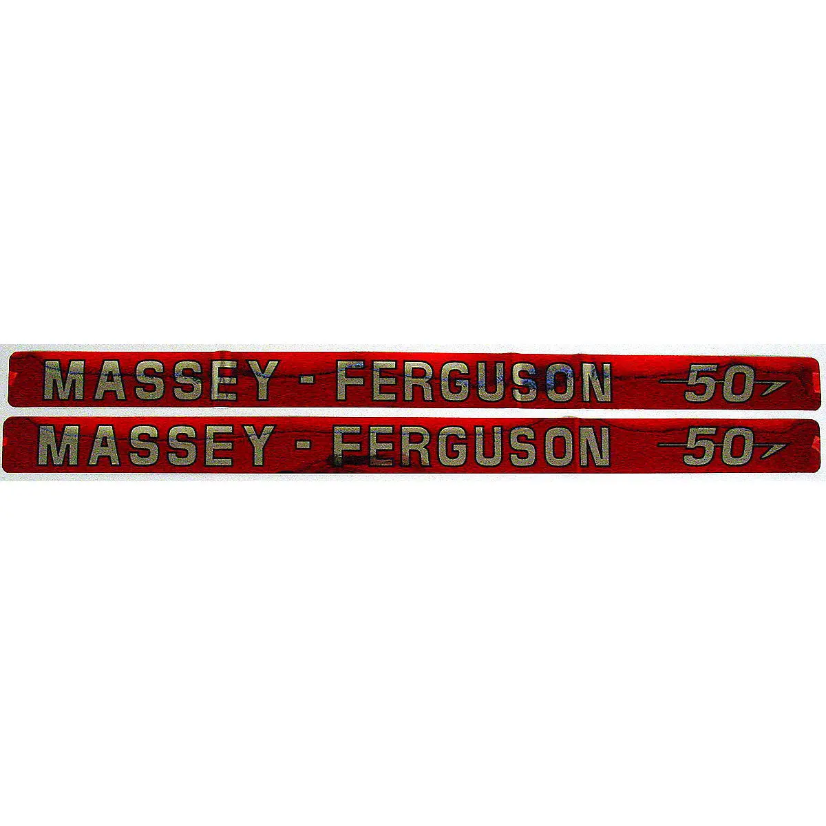 Mylar Decal Hood Set Fits Massey Ferguson 50 Tractor 1