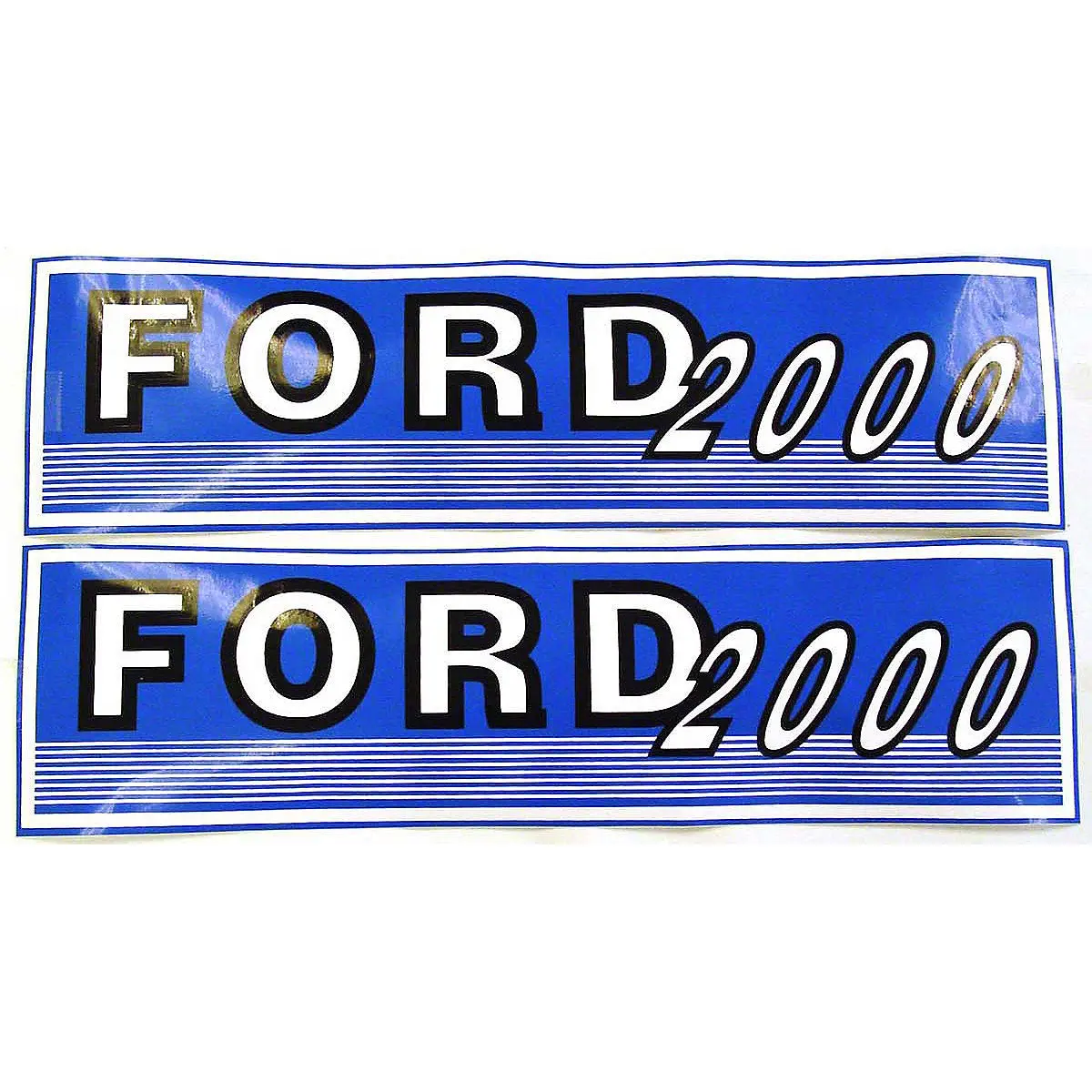 Mylar Hood Decal Set Fits 1962-1964 Ford 2000 4-Cylinder Tractor 1