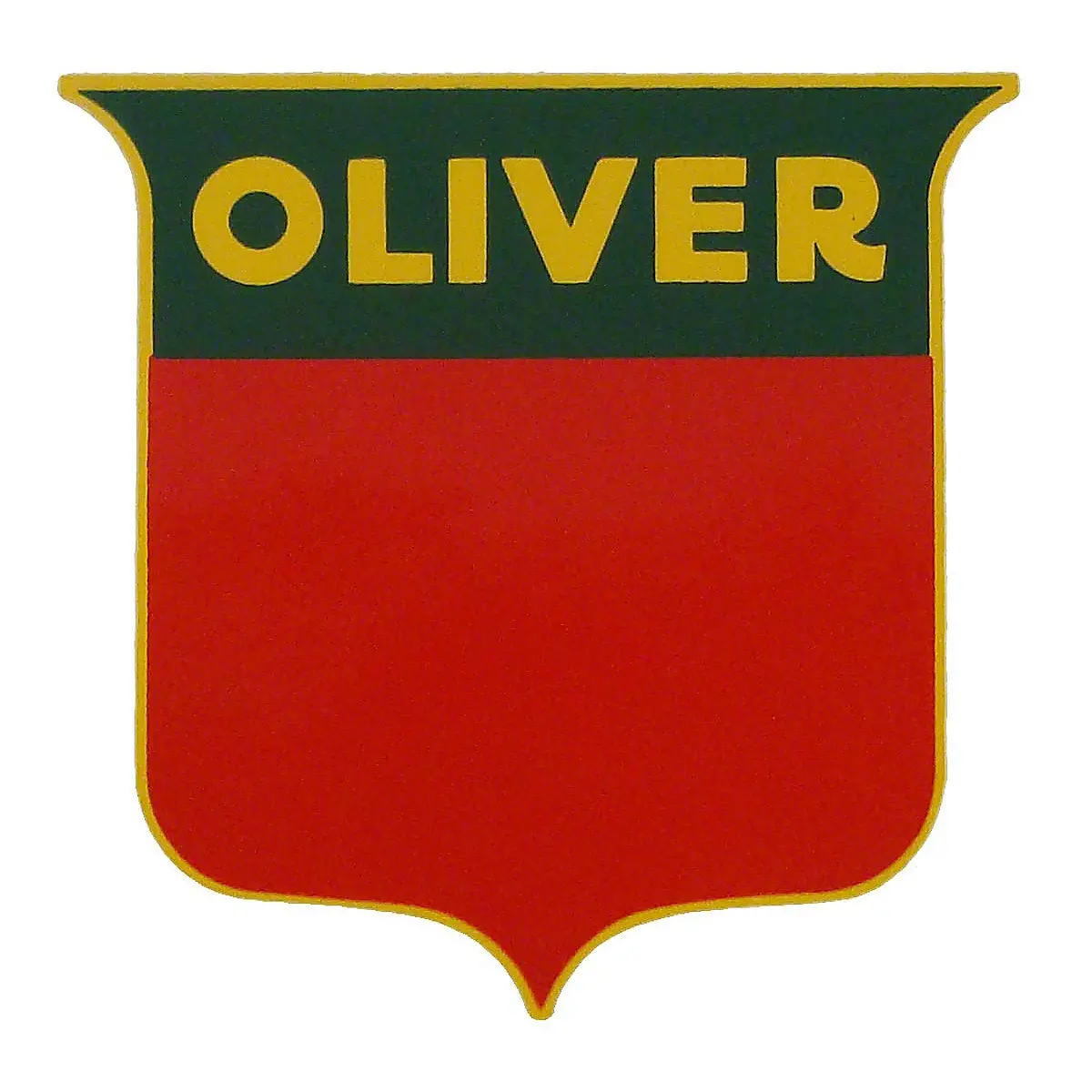 Shield Decal Fits Oliver Tractors | 3" 1