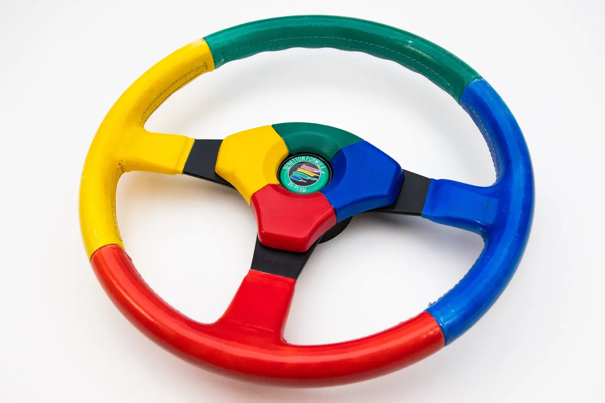 MOMO Benetton Formula Steering Wheel — 360mm Diameter