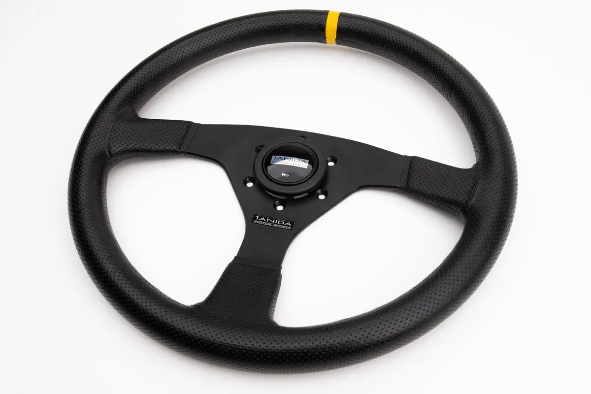 350mm Tanida Motorsports Steering Wheel – Track-Focused Design