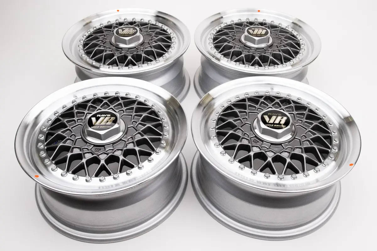 RAYS Volk Racing Mesh Wheels – 14" × 6J, +38 Offset, 4×100