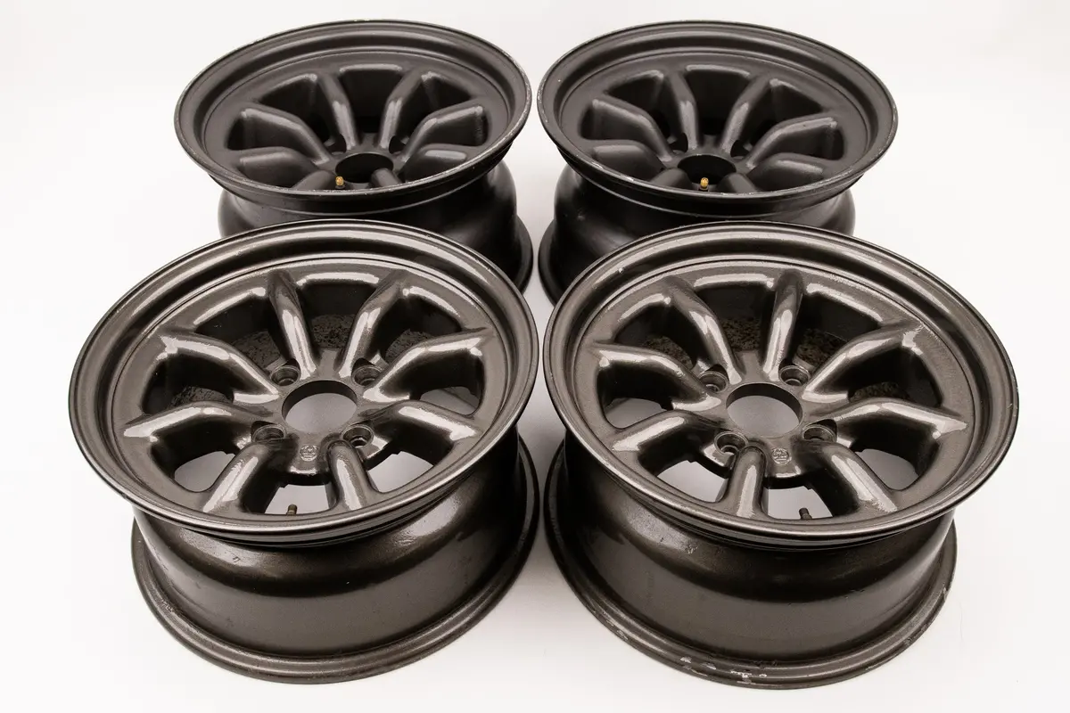 Watanabe F8 Forged Wheels – 15" × 8.5J (−6) & 8J (+3), 4×114.3