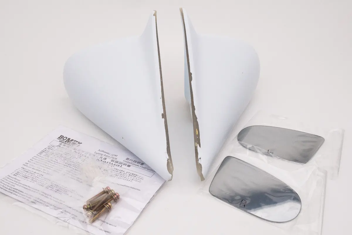 Bomex Japan Type-2 Aero Mirrors for Nissan Silvia S14