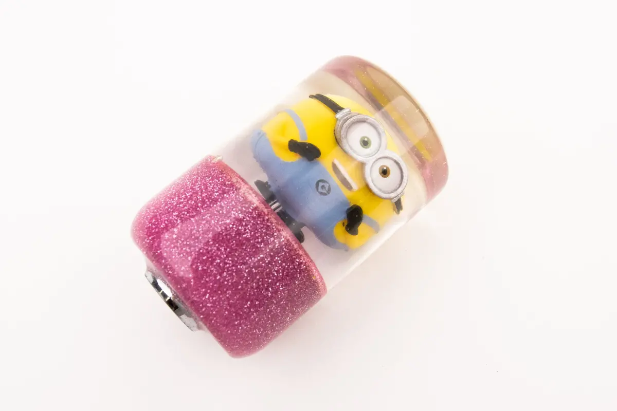 Yellow Goggle Character Handmade Shift Knob (12×1.25mm)