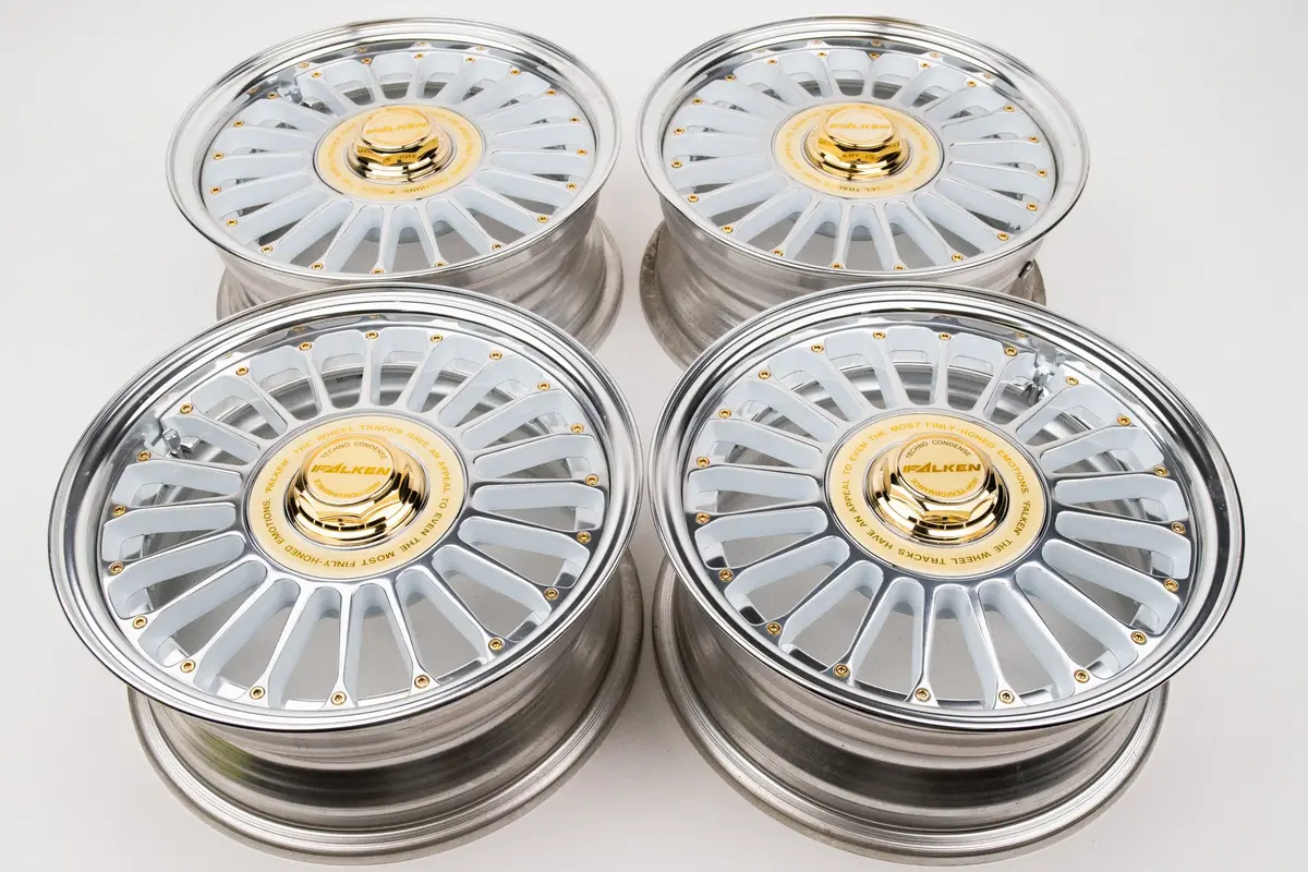 Falken Fins 14" Alloy Rim — 6J x 25mm Offset (4x114.3)