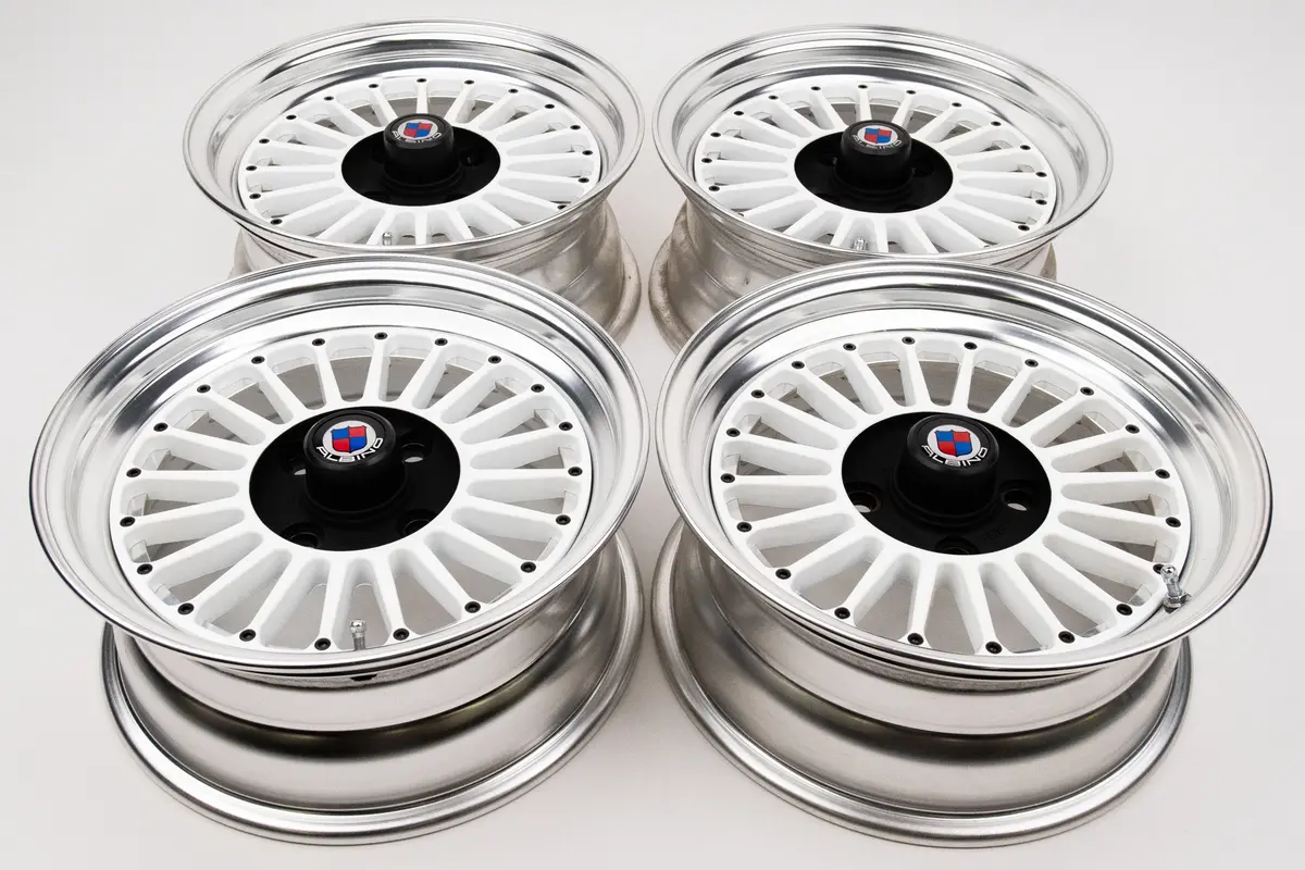 Weds Albino Fins 15" Alloy Wheel — 6.5J x 14mm Offset (4x114.3)