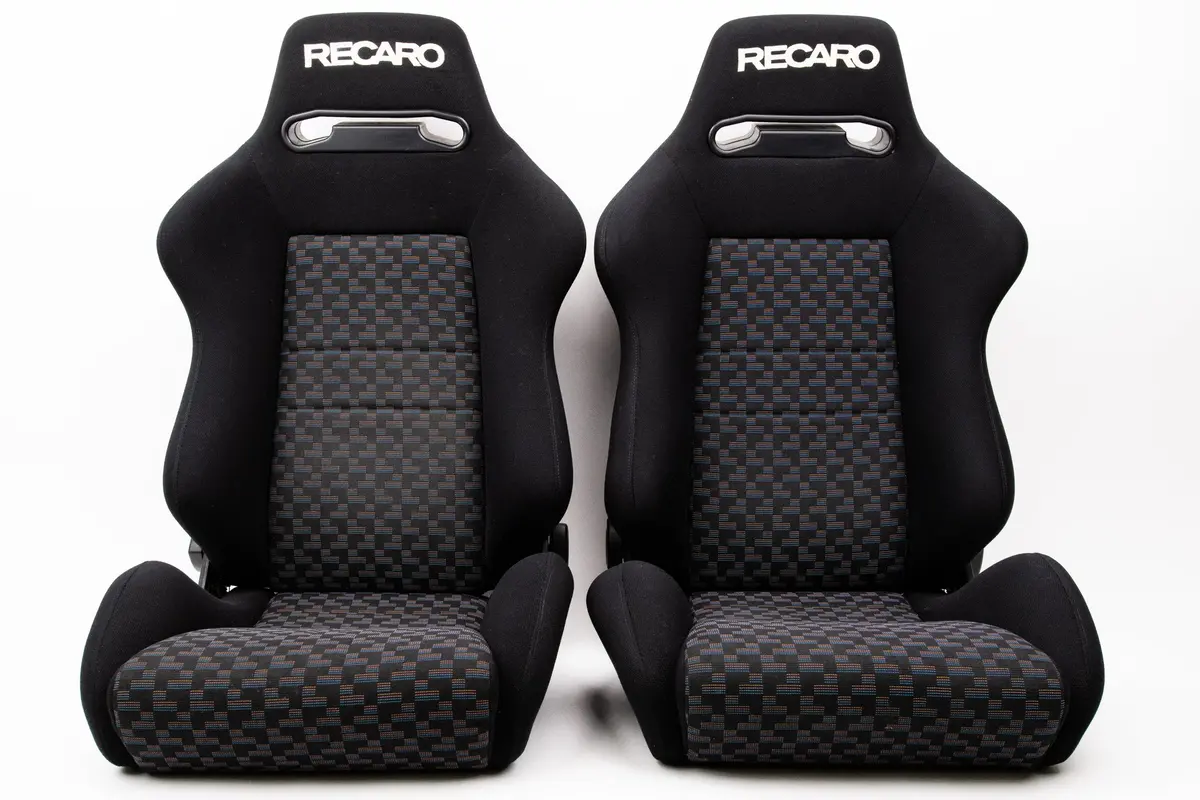 Recaro Indi/Av Schwarz SR2 Hybrid Seat Pair