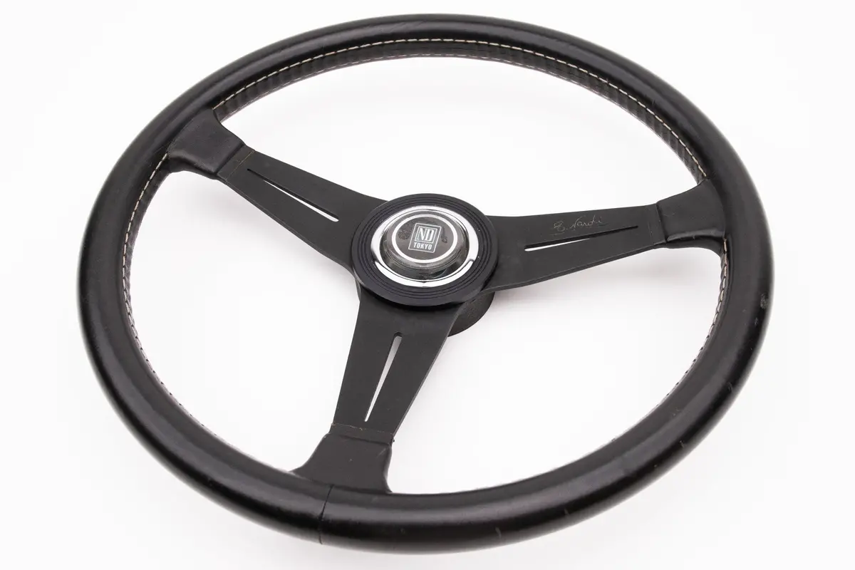 380mm Nardi Classic Steering Wheel – 1980s Tokyo Horn Edition