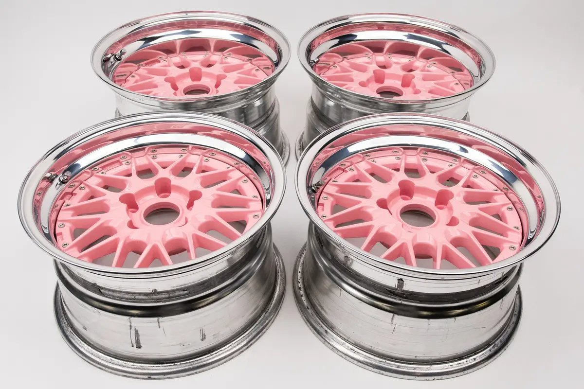 SSR Dori Dori Mesh Wheels – 15" Set (9.5J -5 & 8.5J +23, 5×114.3)