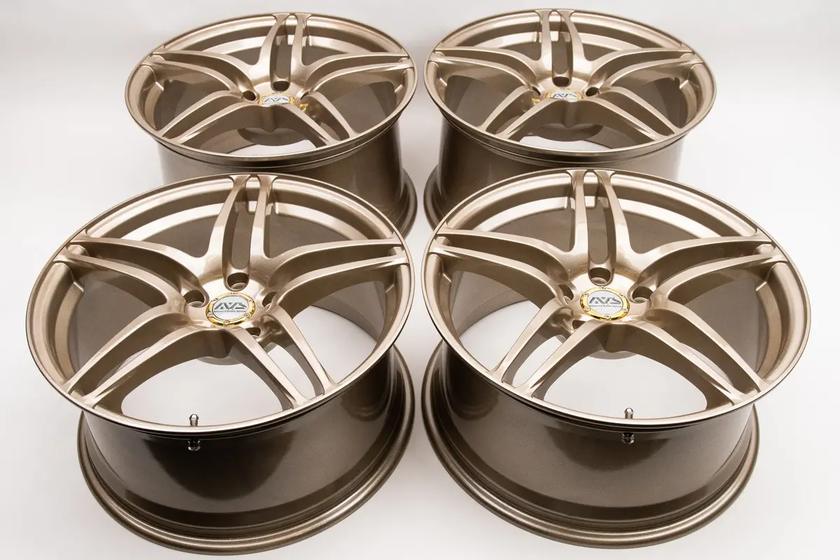 AVS Model 5 Alloy Wheels – 18" (10J +45 / 9J +45, 5×114.3)