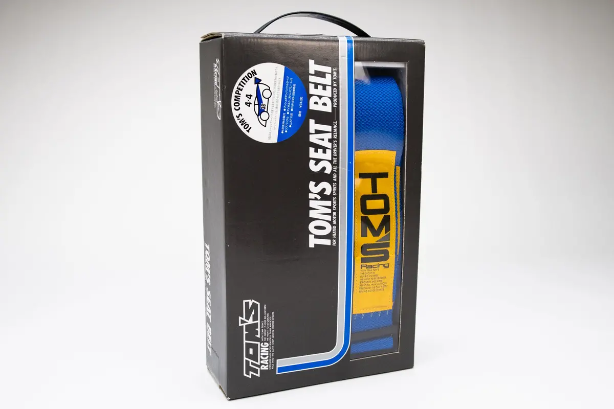 TOM'S 4-Point Racing Harness – FIA-Inspired Safety System