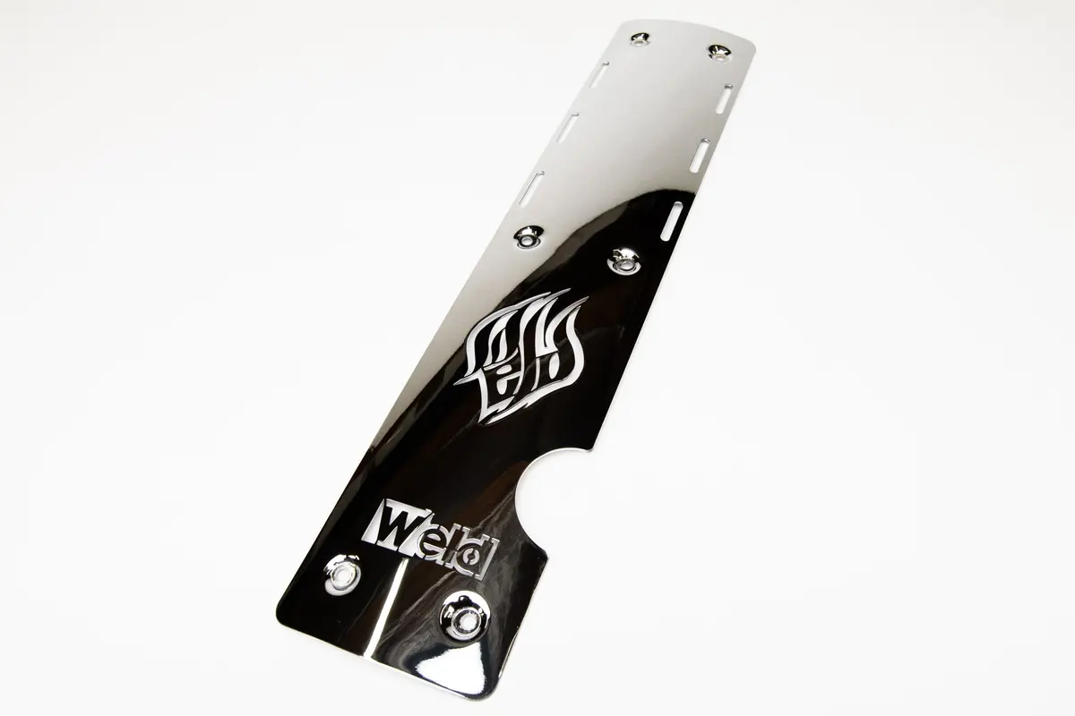 WELD 1JZ VVT-i Chrome Valve Cover Heat Sink Assembly