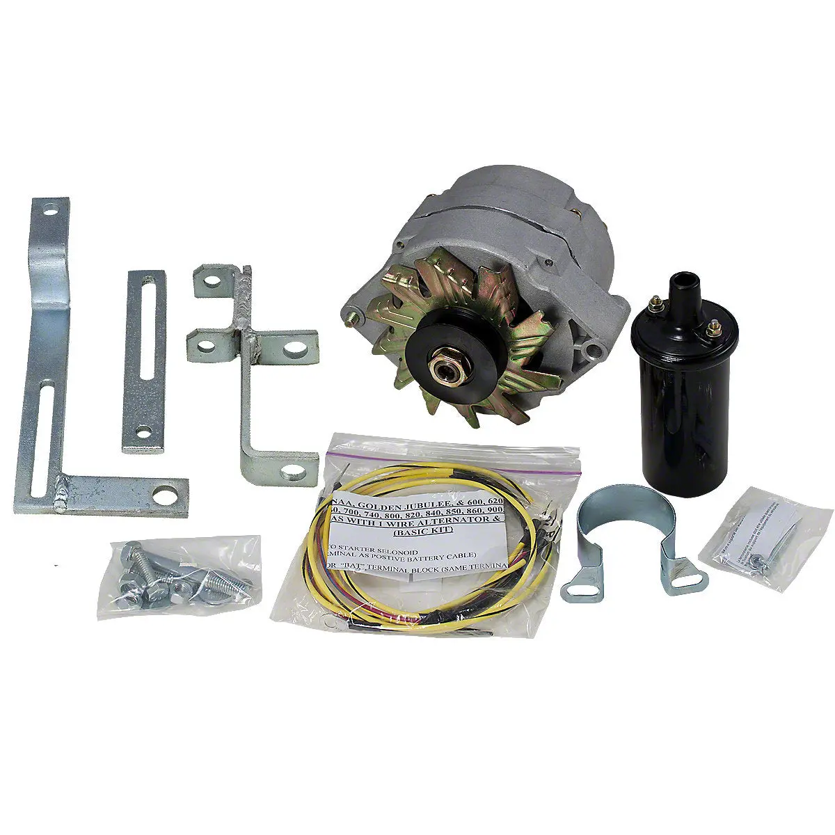 Alternator Conversion Kit (For Negative Ground Systems) Fits Ford 8N Tractor 1