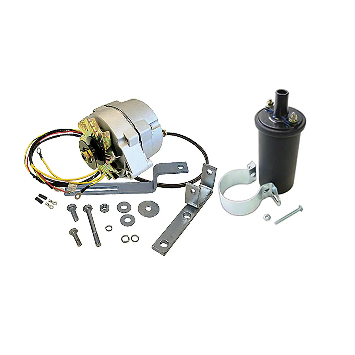 Alternator Conversion Kit (Negative Ground Systems) Fits Ford 501 600 Tractor 1
