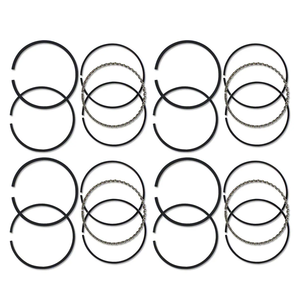 Piston Ring Set 3.900" Bore Fits Ford 800 4000 4140 Tractors Eaf6149a 86539359 1