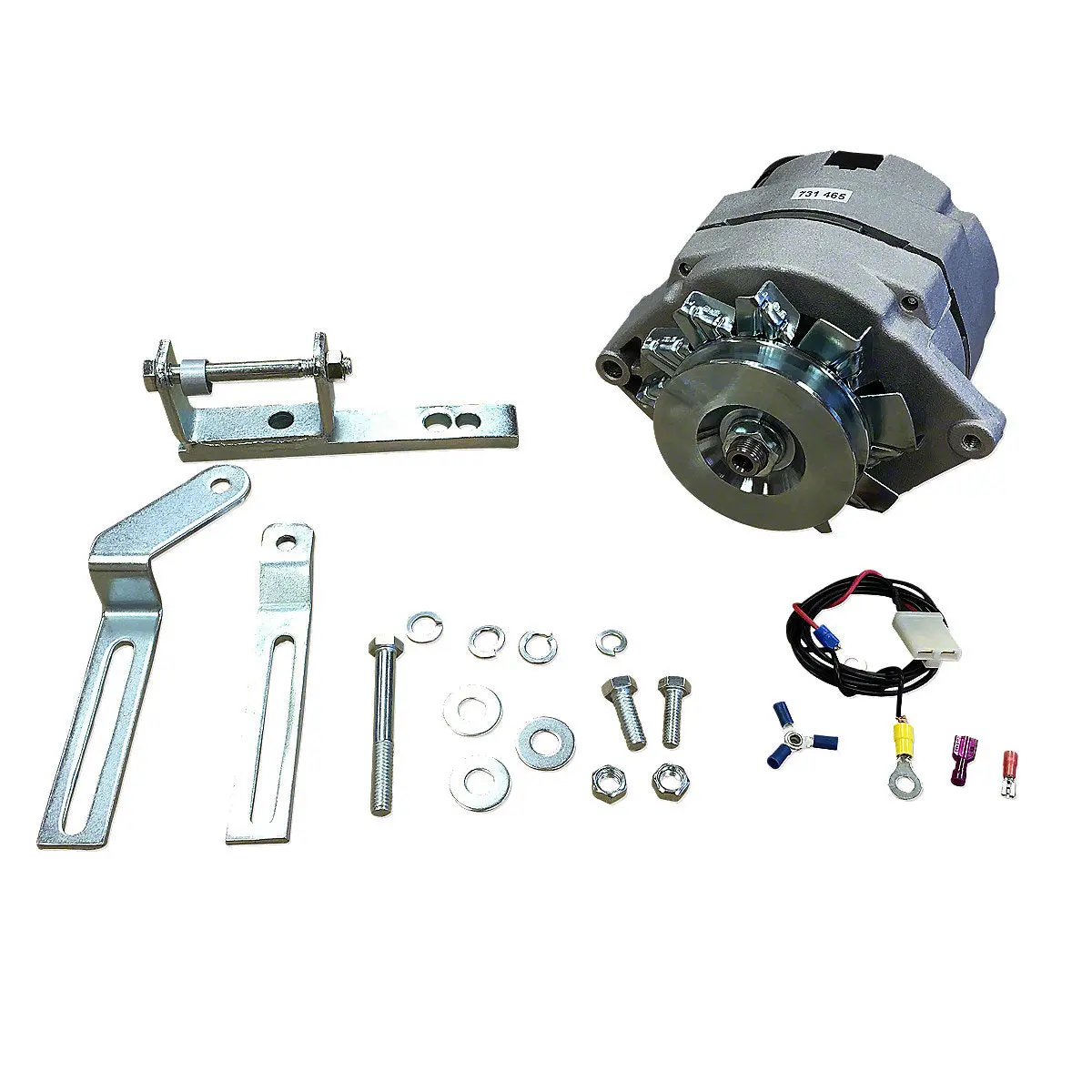 Alternator Conversion Kit Fits Ford 2100 2150 3000 Tractor | Negative Ground 1