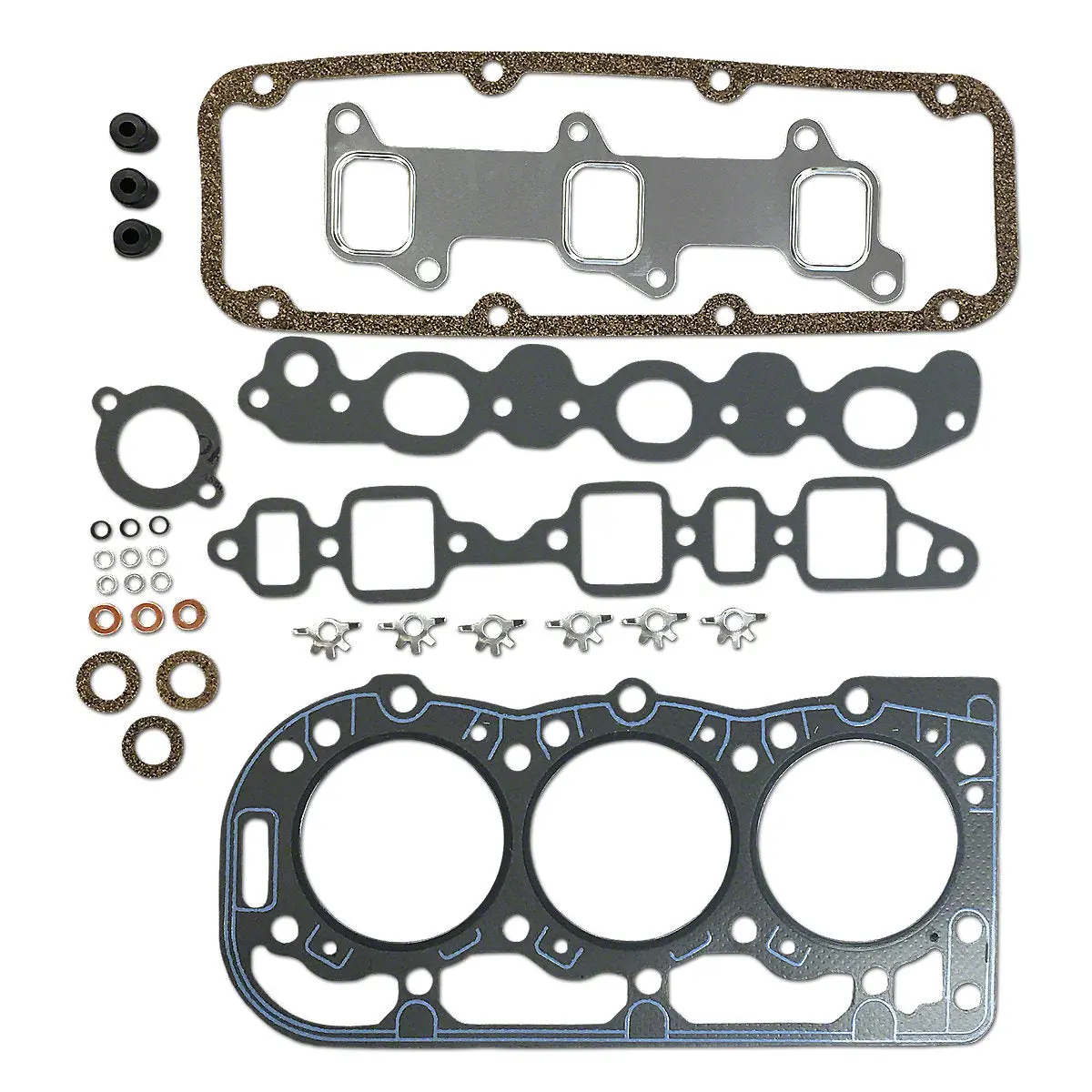 Cylinder Head Gasket Set Fits Ford 3910 400 4130 4610 Tractor | 4.400" Bore 1