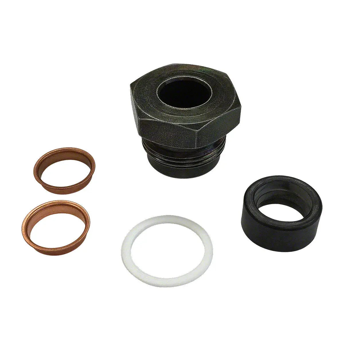 Piston Hydraulic Pump Tube Nut Assembly Fits Ford Tractor | Replaces C7nnh856c 1