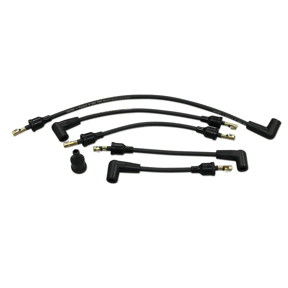 Spark Plug Wiring Set Fits Ford Tractor | 90 Degree Boots 1