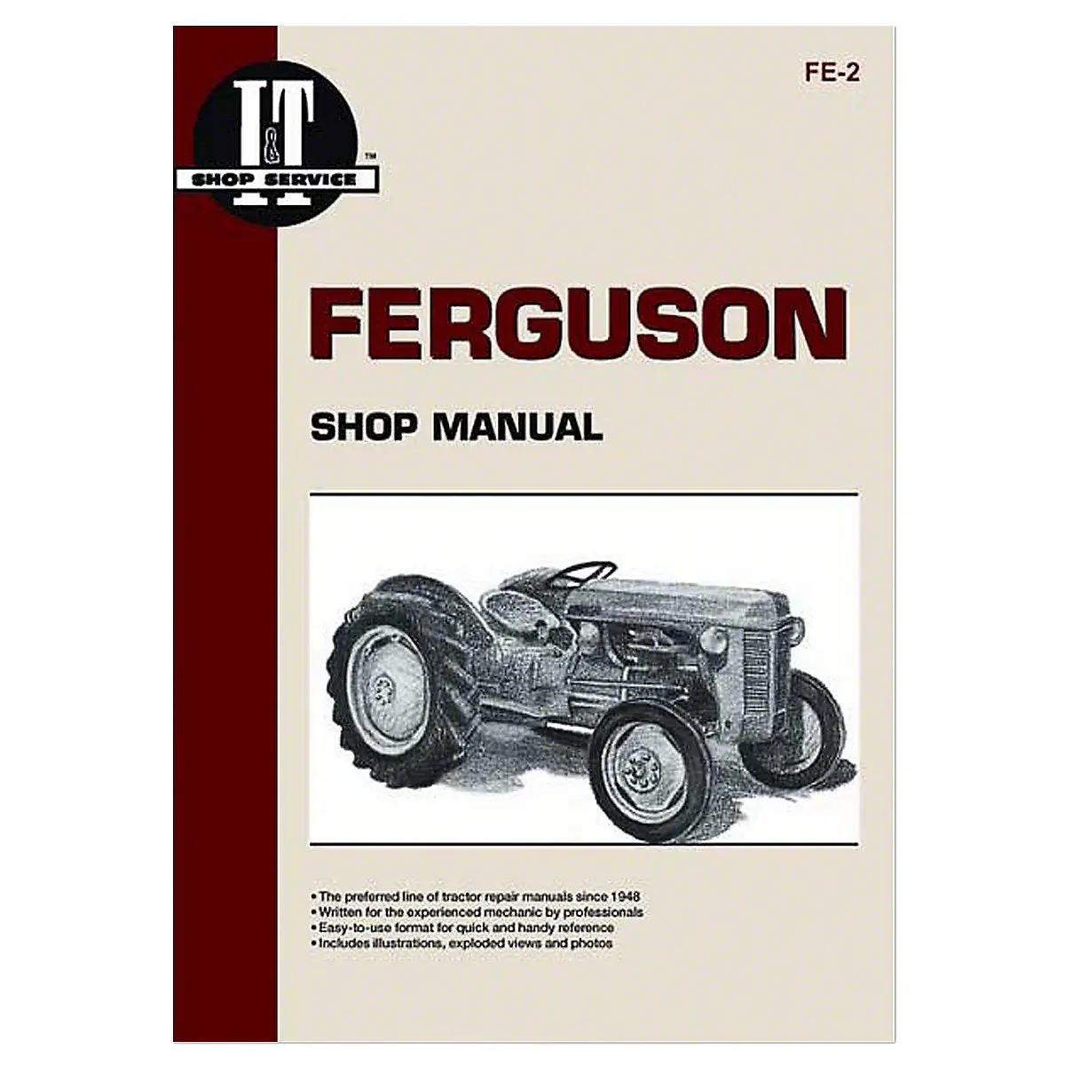 I & T Shop Service Manual -Fits  Massey Te20 To20 To30 Tractor 1