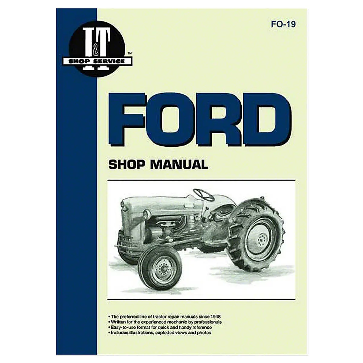 I&T Shop Service Manual For Ford Tractor | Jubilee, Naa 1