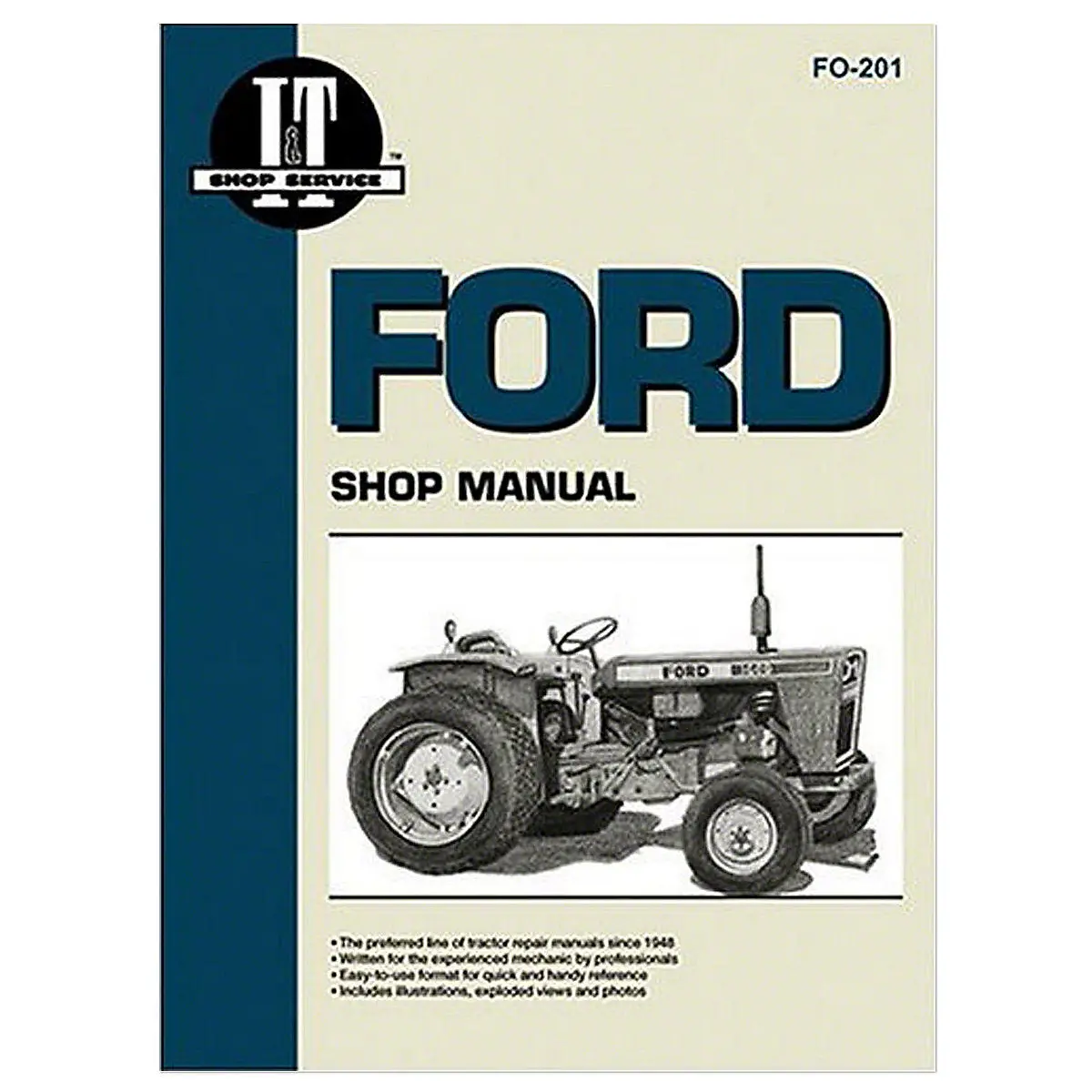 I&T Shop Service Manual For Ford Tractors | Includes Fordson Models 1