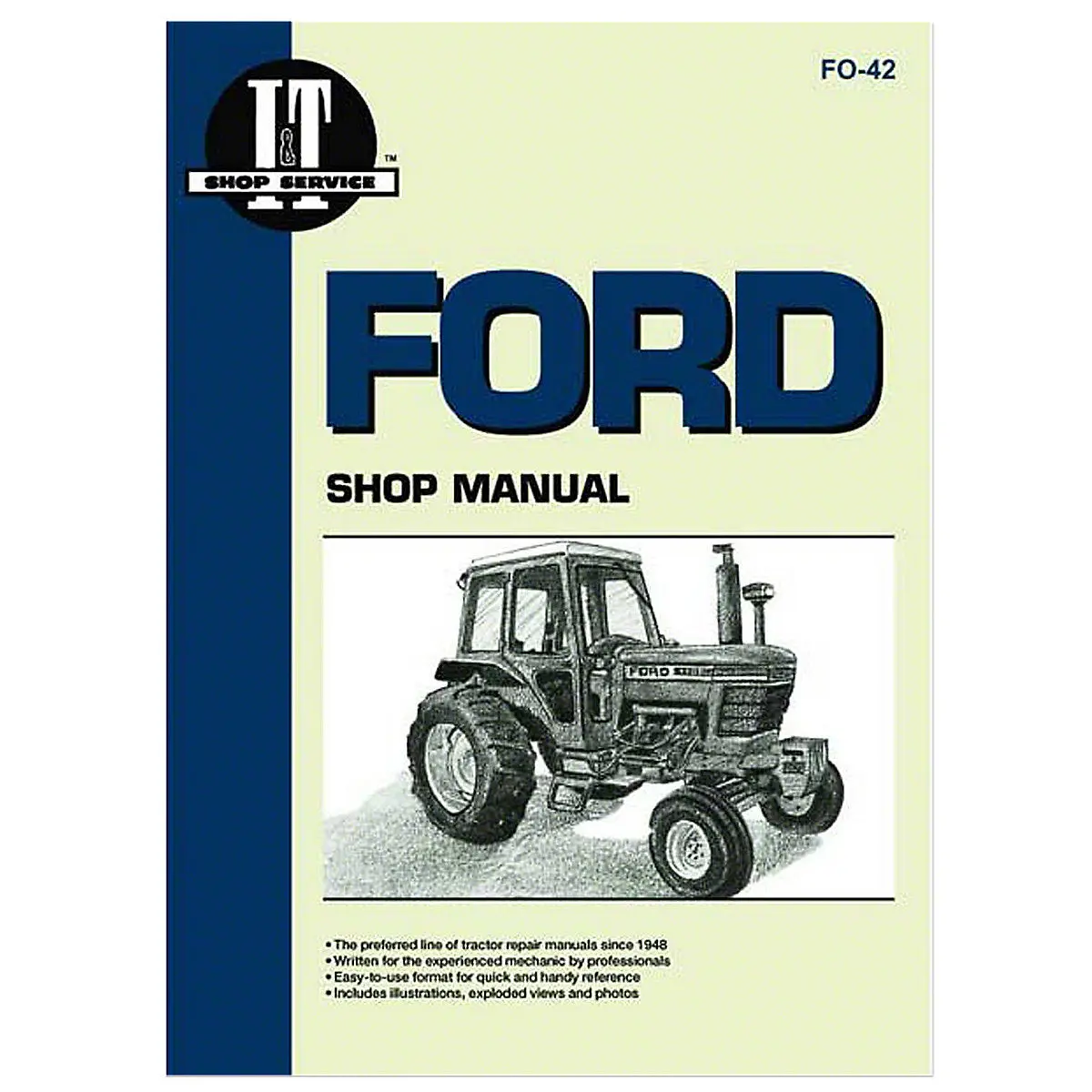 I&T Shop Service Manual For Ford Tractor | 5000, 6000, 7000 1