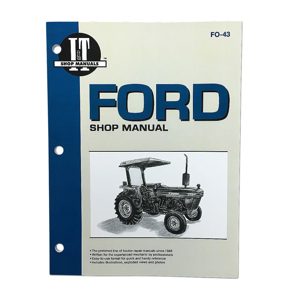 I&T Shop Service Manual For Ford Tractor | 2810, 2910, 3910 1