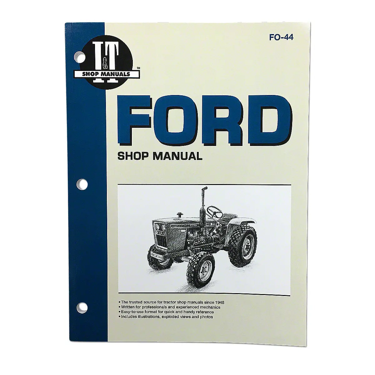 I&T Shop Service Manual For Ford Tractor | 1500, 1700, 1710, 1900, 1910 1