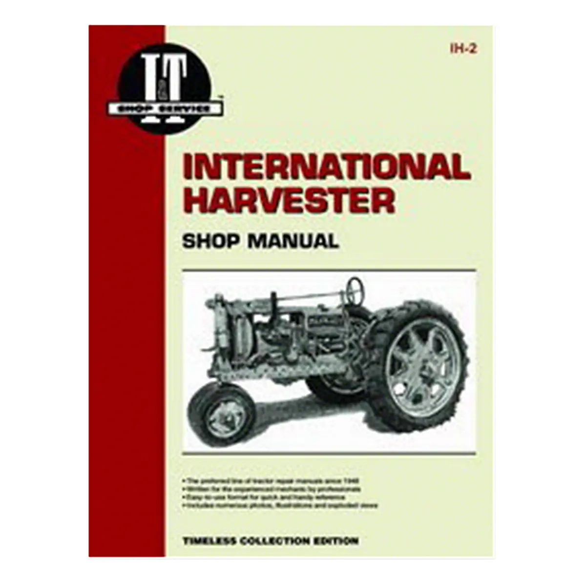 I&T Shop Service Manual For International Mccormick Tractor | W12, W30, W40, F12, F14, F20, F30 1