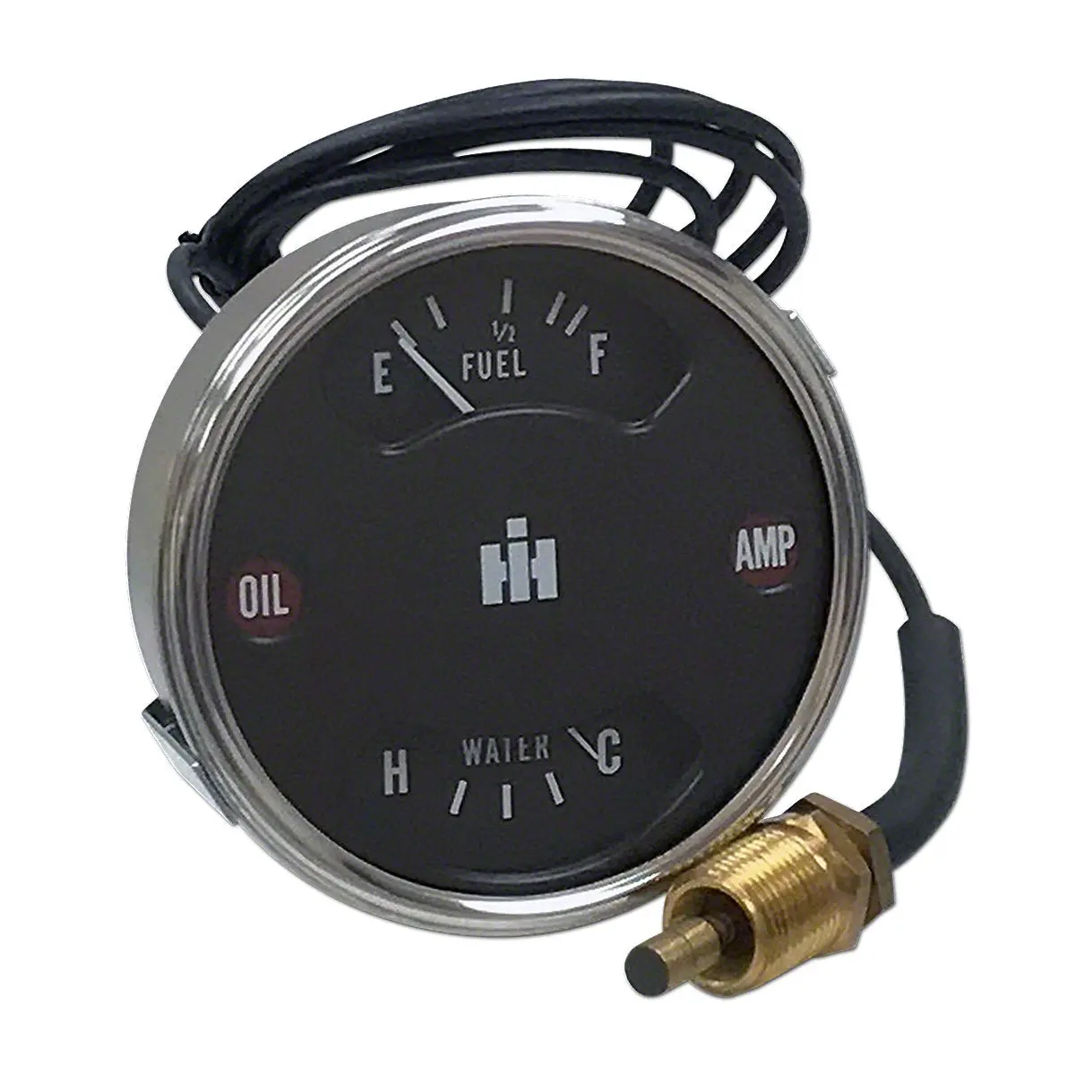 Cluster Gauge Fuel & Temp Fits International 706 806 1206 Tractors 382732R91 1