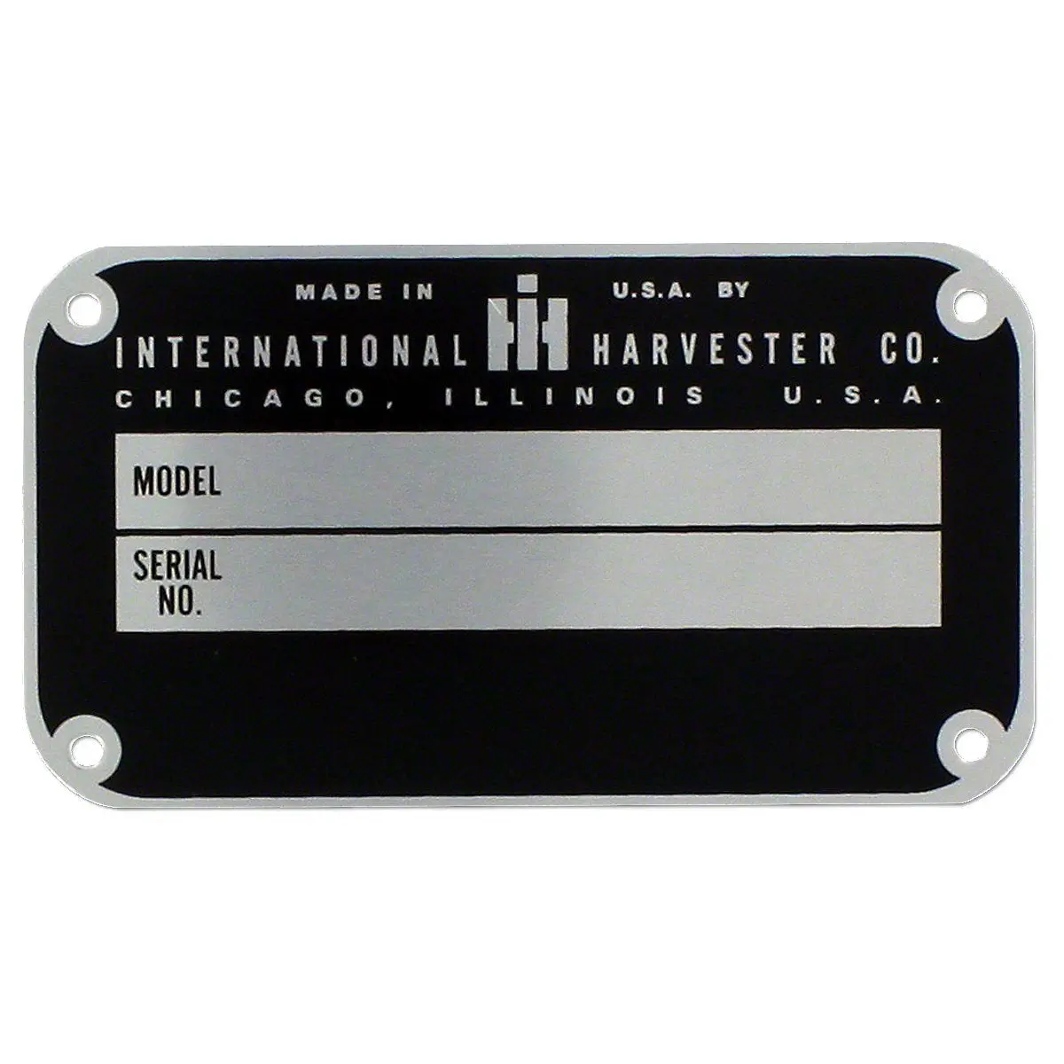 Serial Number Tag Fits International Cub 100 130 330 404 660 Tractor 1