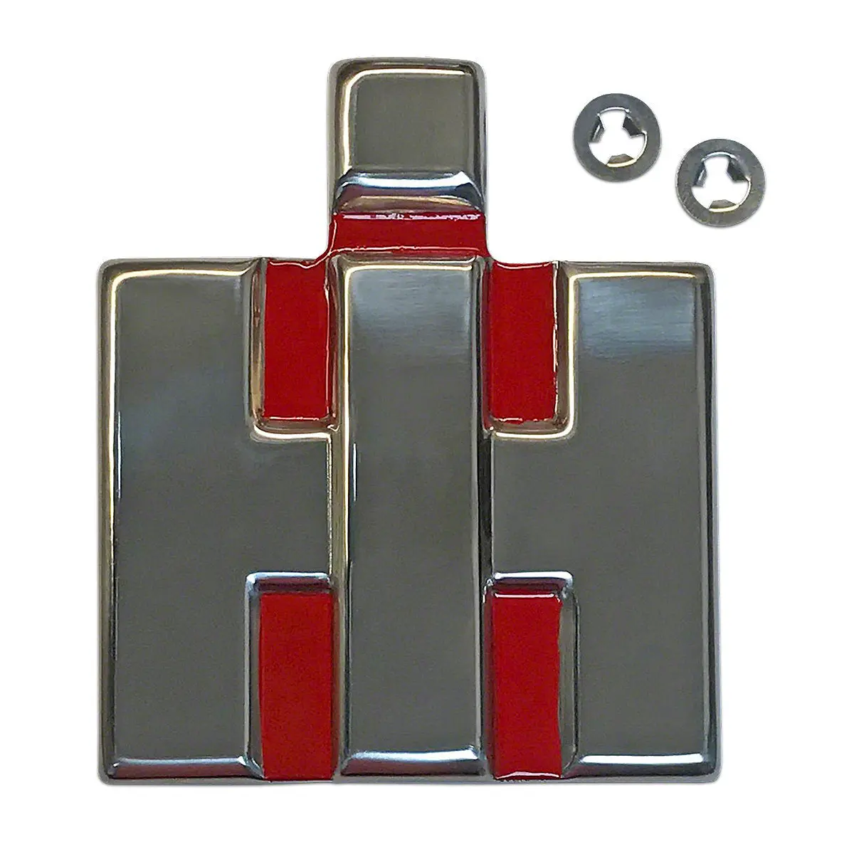 Front Emblem Fits International Tractor | Ih Block | Replaces 362320R2 1
