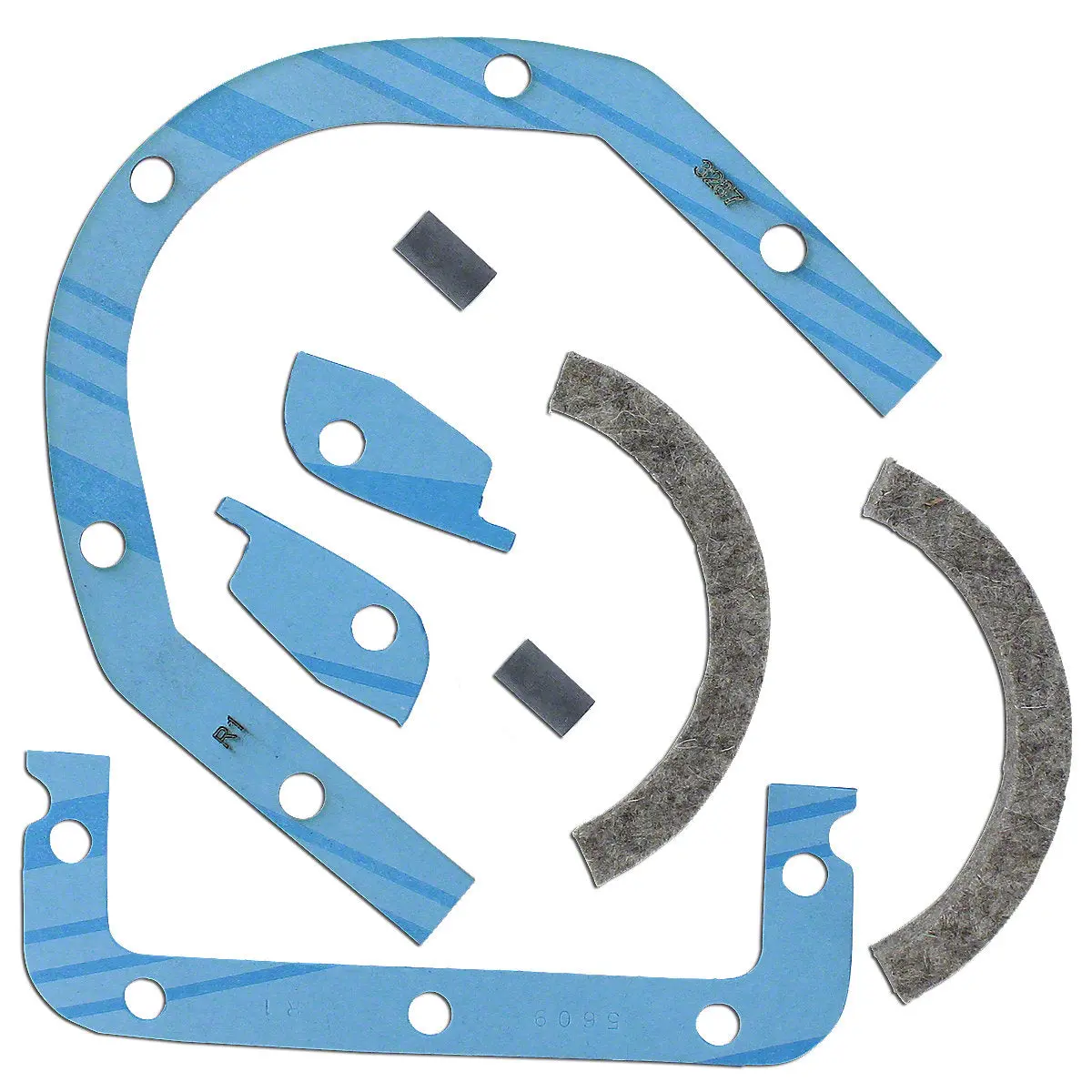 45014D, 379617R91 8-Pc. Rear Crankshaft Seal Kit -Fits  International  Tractor 1