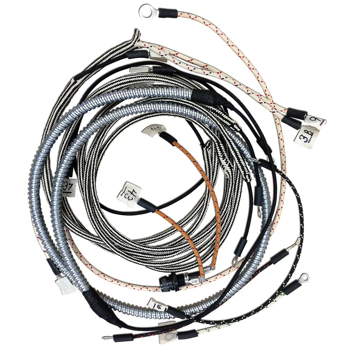 Wiring Harness Kit (1 Wire 12Volt Alternator) Fits International H Hv Tractor 1