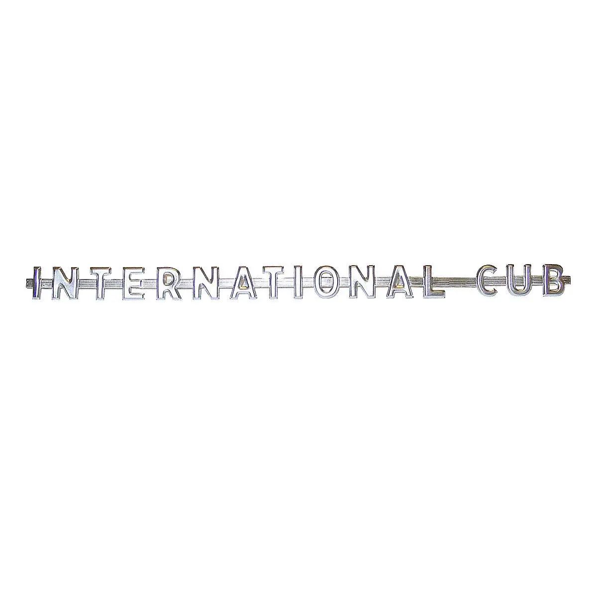 Side Emblem Fits International Tractor | International Cub | Replaces 364044R1 1