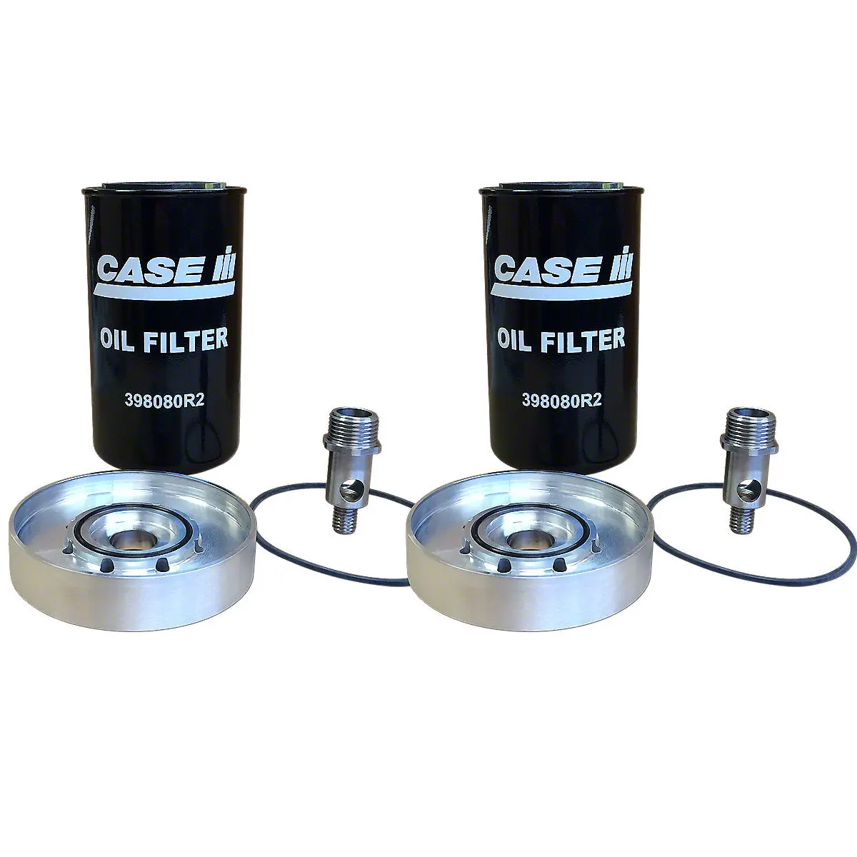 Engine Oil Filter Adapter Kit Spin-On Fits International Tractor 1