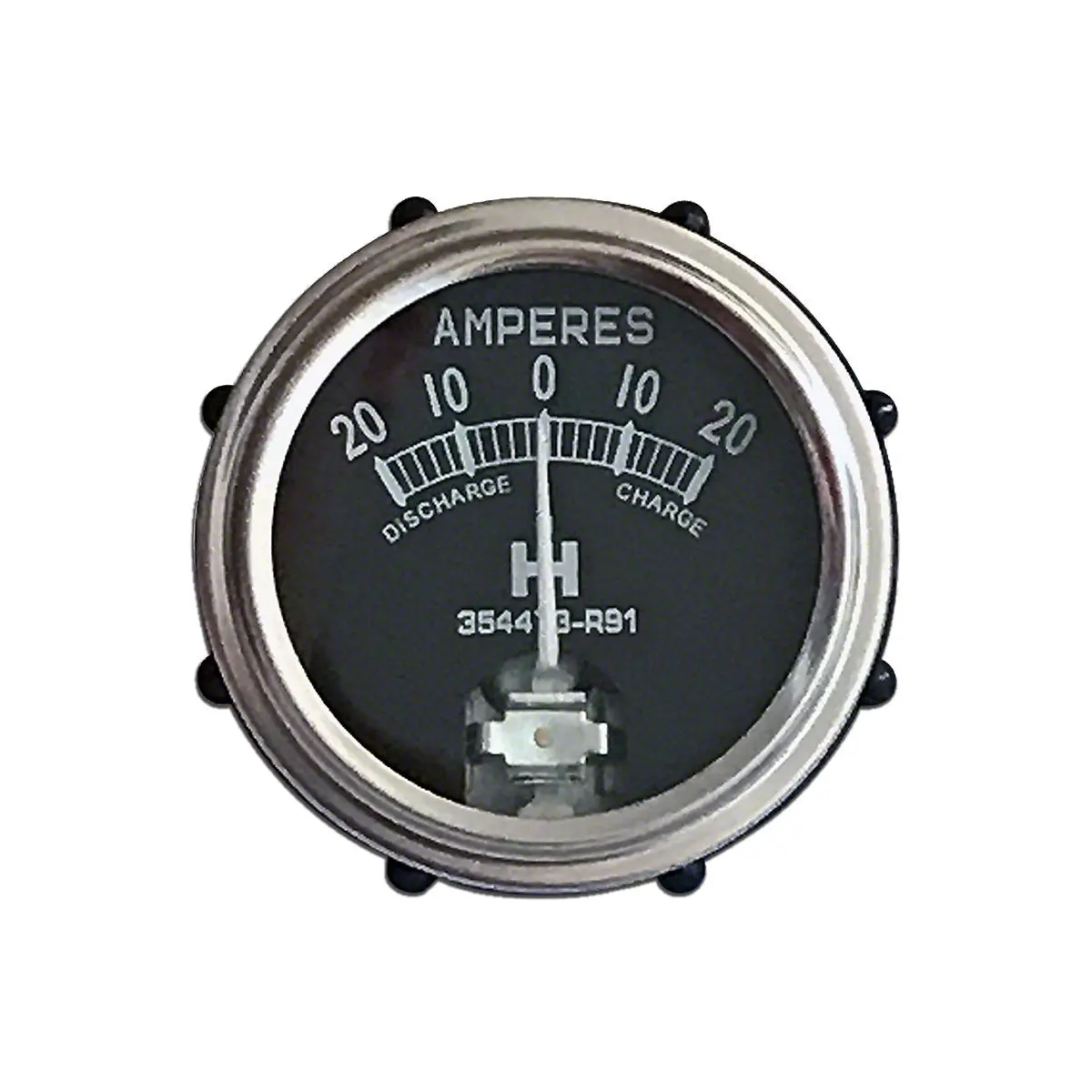 354473R91 Ampere Gauge Ammeter  20-0-20 Fits International Tractor  A B C 1