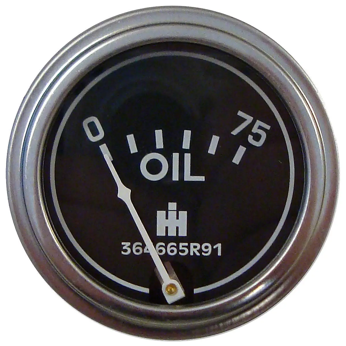 364665R91 393487R91 Oil Pressure Gauge (0-75 Psi) Fits International Tractor 1
