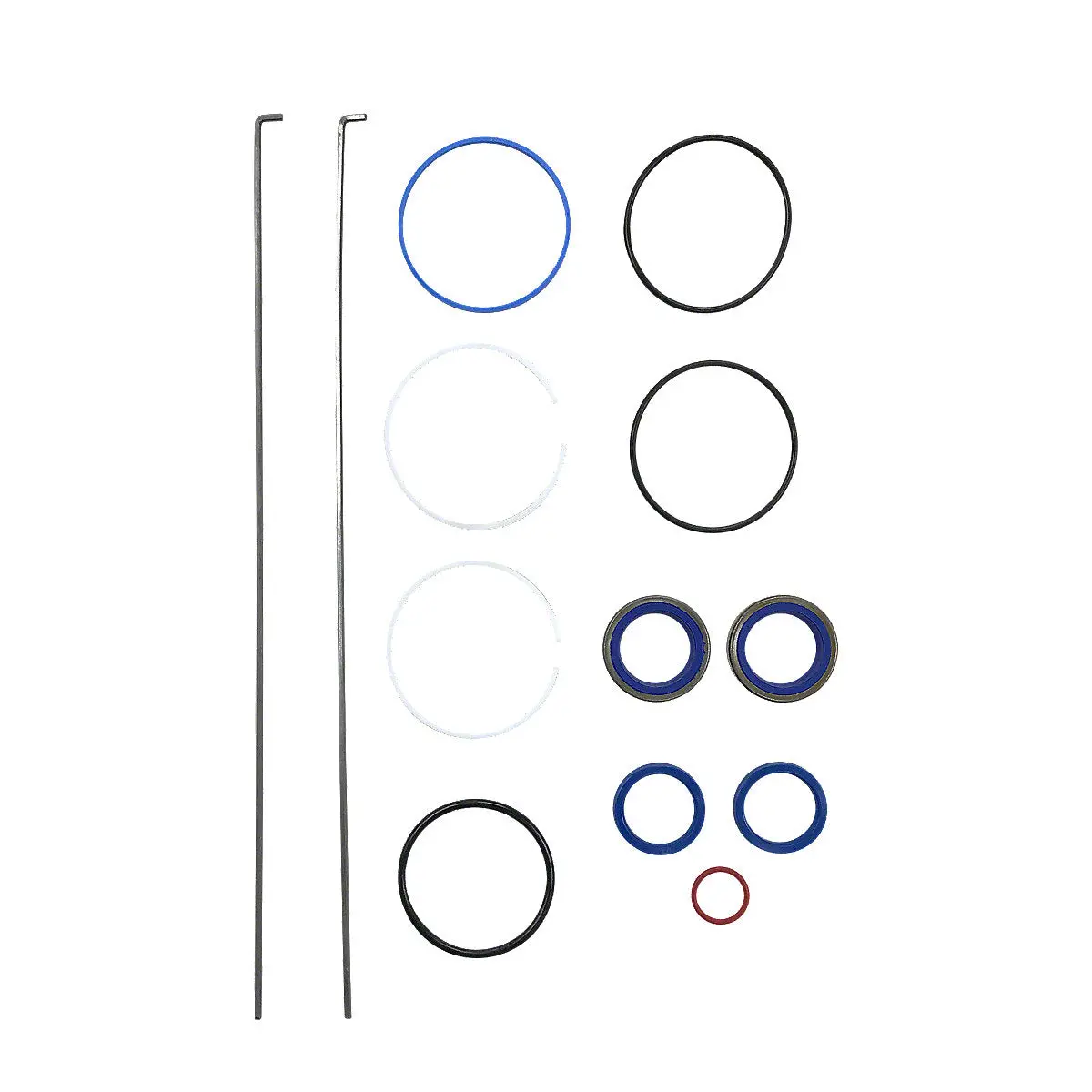 13-Pc. Hydraulic Cylinder Repair Kit Fits International 766 Tractors 80446C91 1