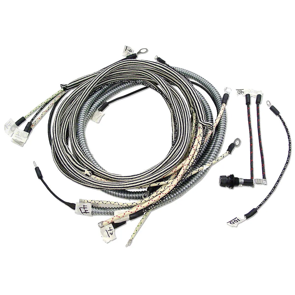 Wiring Harness Kit (6-Volt Systems Only) Fits International M Super M Tractor 1