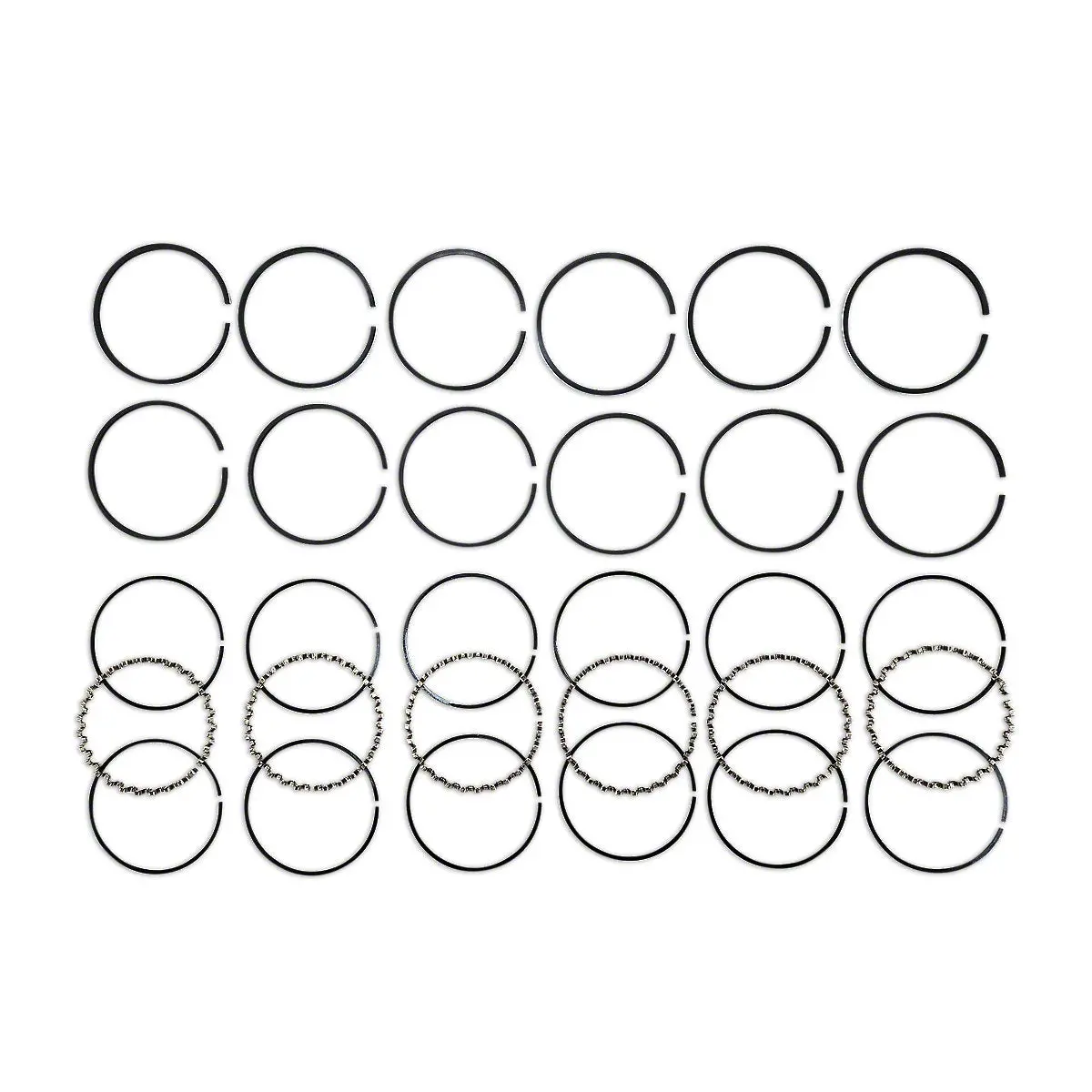 6 Cylinder Piston Ring Set Fits International 460 560 606 Tractor | 400366R91 1