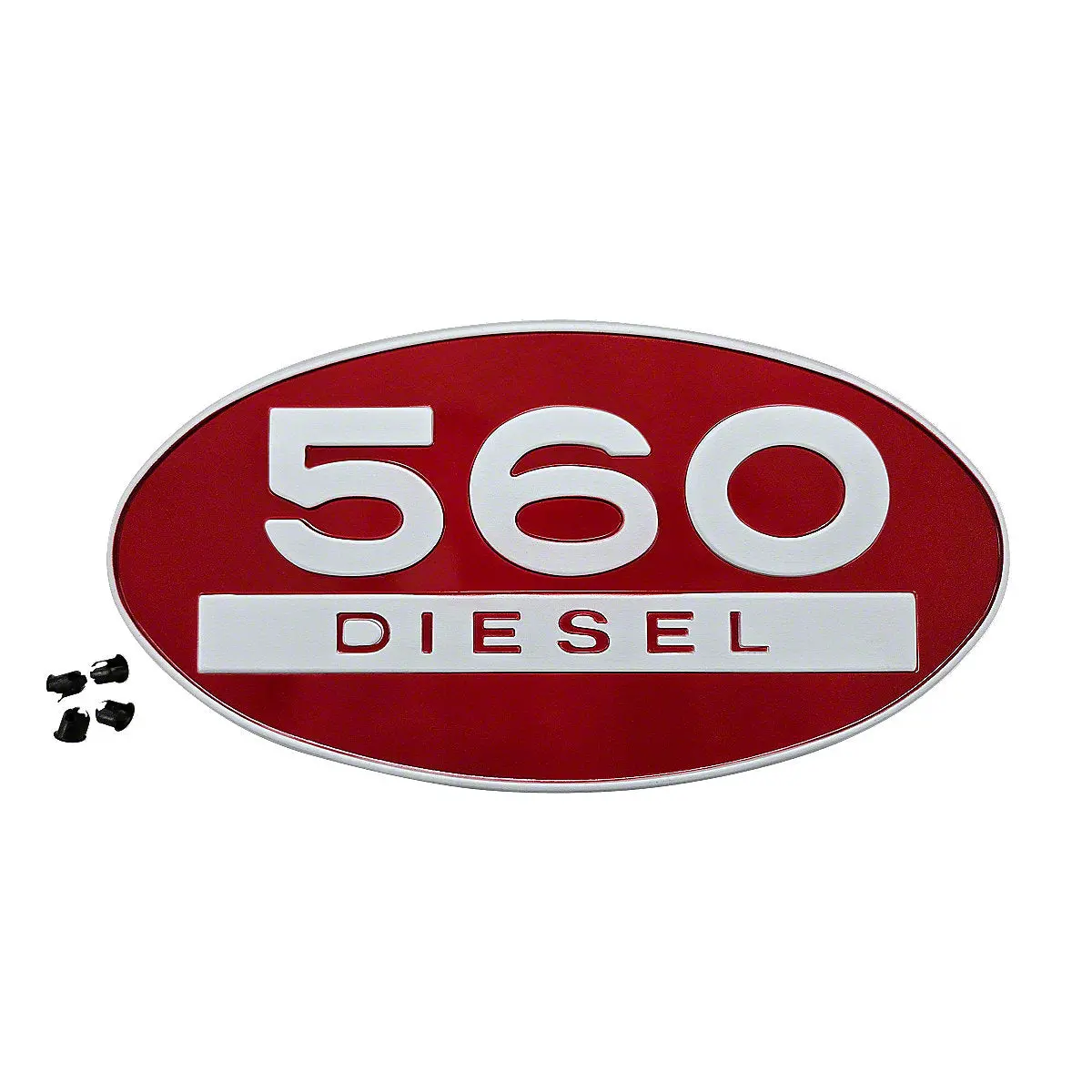 Side Oval Emblem Fits International Tractor | Replaces 369129R1 1