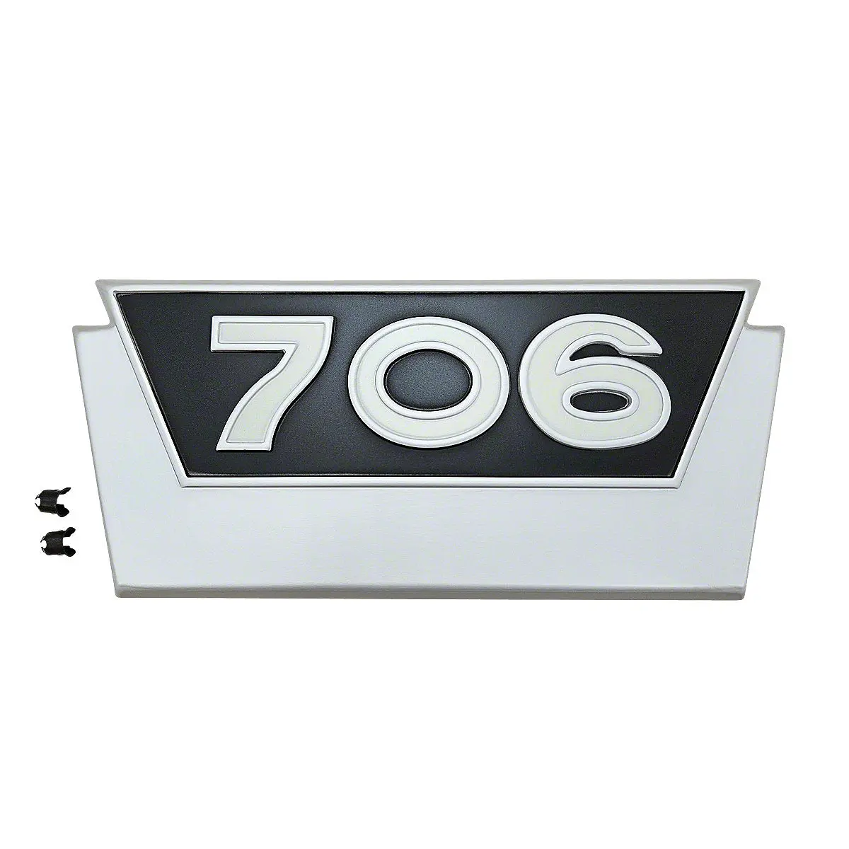 Side Emblem Fits International Tractor | Replaces 381554R1 1