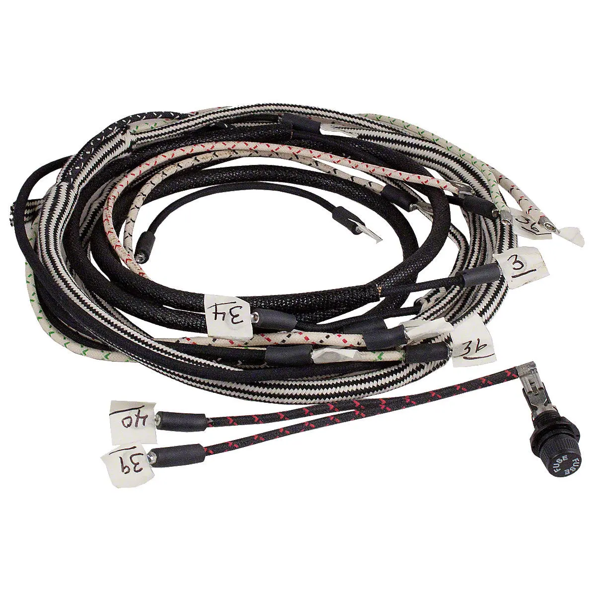 354252R91 Wiring Harness Kit (6-Volt Systems Only) Fits International Tractor 1