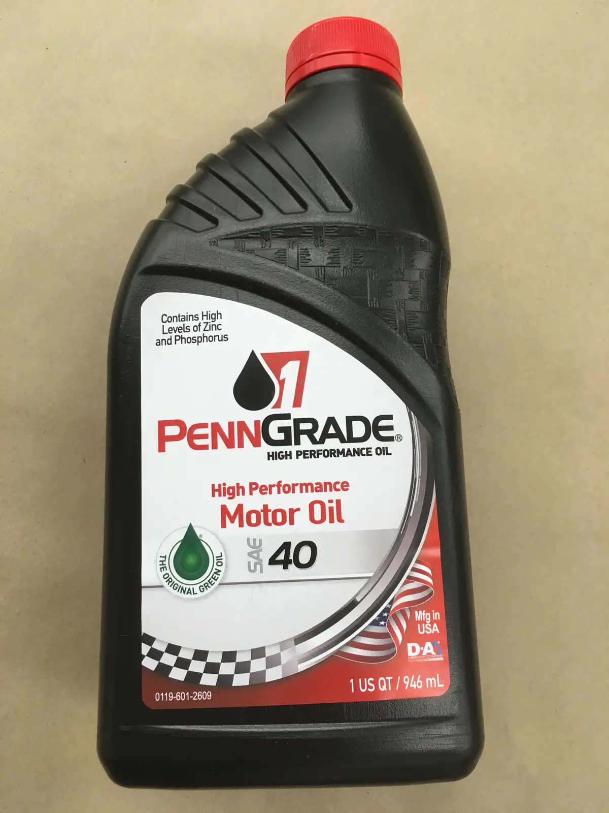 Penngrade Racing Oil 40W Qts 1